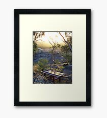 picnic location Framed Print
