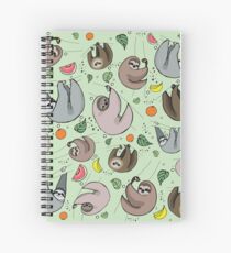 Sloths Spiral Notebook