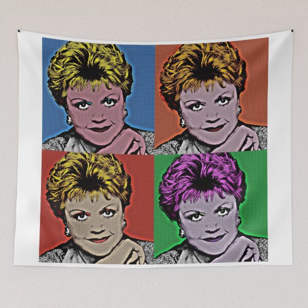 Item preview, Jessica Fletcher in Pop Art Style Lithography designed and sold by OnlyPopArt.