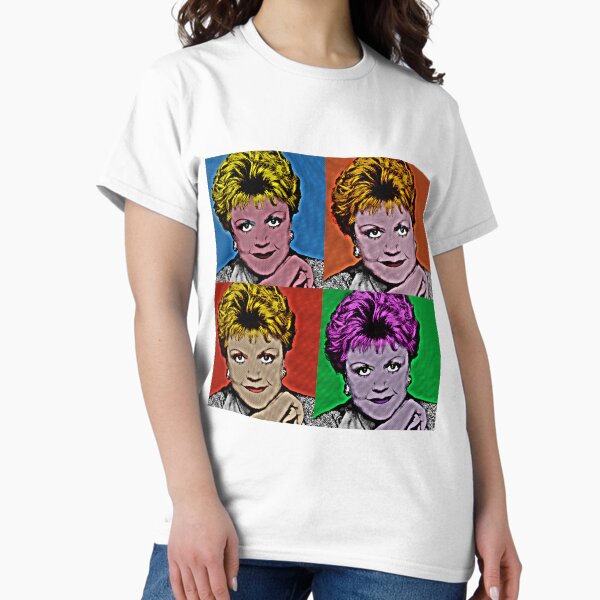 Vista previa del artículo con la obra «Jessica Fletcher en litografía estilo Pop Art», diseñado y vendido por OnlyPopArt.