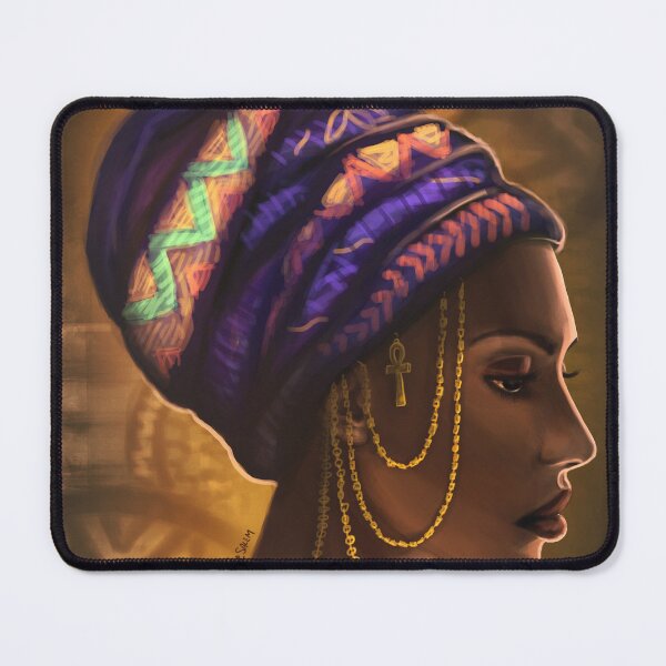 Item preview, Nubian Girl Painting designed and sold by yazsalem.