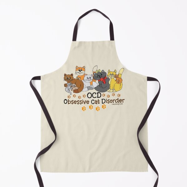 Item preview, OCD Obsessive Cat Disorder Saying designed and sold by ironydesigns.