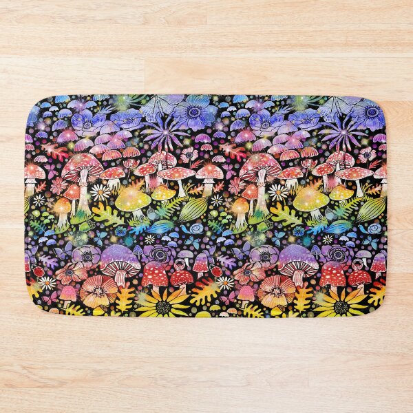 Item preview, Rainbow fungi forest disco funky fun designed and sold by MagentaRose.
