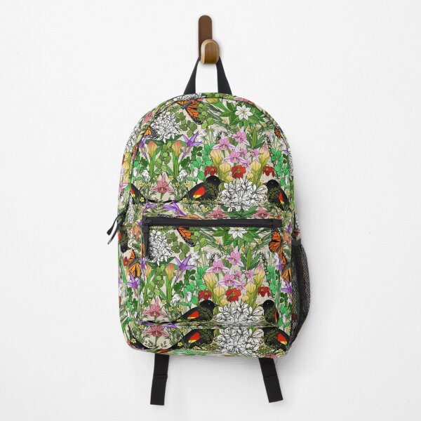 Item preview, Blackbirds and Butterflies in a Bog Full of Blooms  designed and sold by IrishVikingDesigns.
