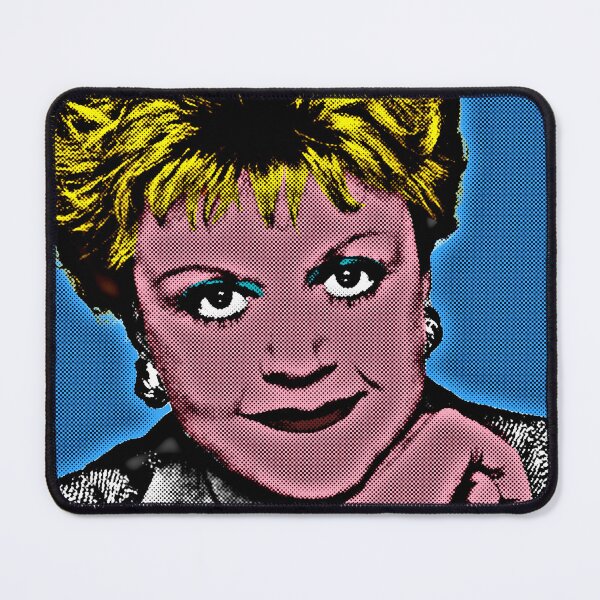 Item preview, Jessica Fletcher in Pop Art Style Lithography (Bue Background) designed and sold by OnlyPopArt.