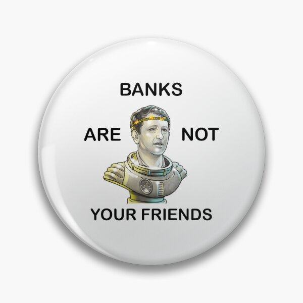 Item preview, Alex Mashinsky Celsius Network CEO - Banks Are Not Your Friends! Active T-Shirt designed and sold by BridgeofArt.