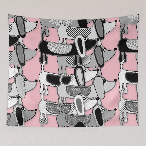 Item preview, Dog March 2 designed and sold by Mukta Lata Barua.