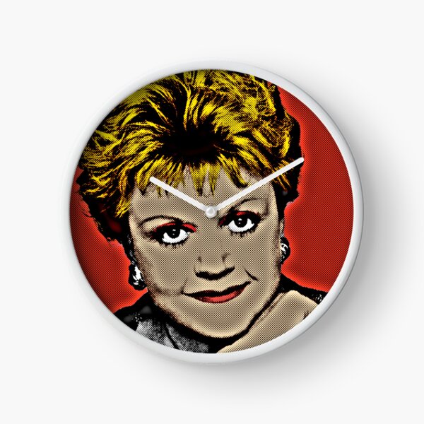 Item preview, Jessica Fletcher in Pop Art Style Lithography (Red Background) designed and sold by OnlyPopArt.