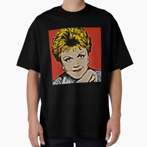 Vista previa del artículo con la obra «Jessica Fletcher en litografía estilo Pop Art (fondo rojo)», diseñado y vendido por OnlyPopArt.