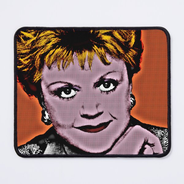Item preview, Jessica Fletcher in Pop Art Style Lithography (Orange Background) designed and sold by OnlyPopArt.
