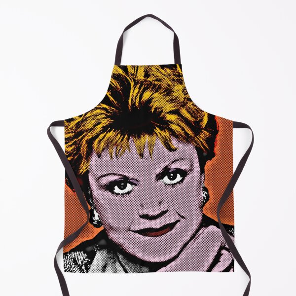 Item preview, Jessica Fletcher in Pop Art Style Lithography (Orange Background) designed and sold by OnlyPopArt.
