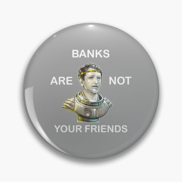 Item preview,  Alex Mashinsky Celsius Network CEO - Banks Are Not Your Friends! Active T-Shirt designed and sold by BridgeofArt.