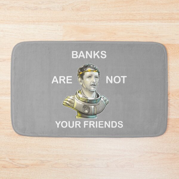 Item preview,  Alex Mashinsky Celsius Network CEO - Banks Are Not Your Friends! Active T-Shirt designed and sold by BridgeofArt.