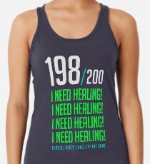 Camiseta de tirantes para mujer 198/200 ¡NECESITO SANIDAD! el jugador se fue