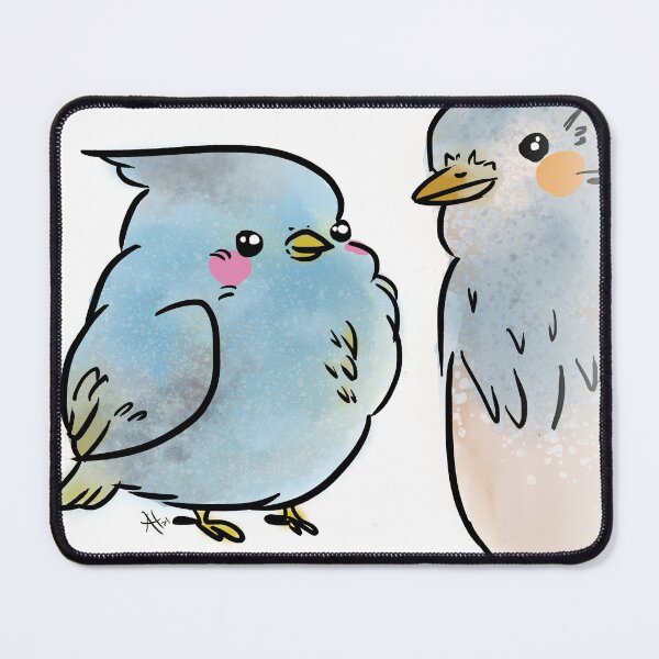 Item preview, Impossibly Cute Pudgy BIrds designed and sold by medazzadoll.