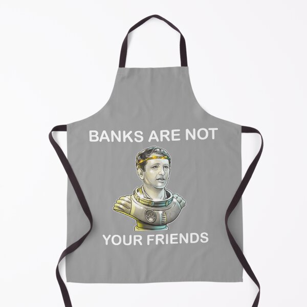 Item preview, Alex Mashinsky Celsius Network CEO - Banks Are Not Your Friends! Active T-Shirt designed and sold by BridgeofArt.