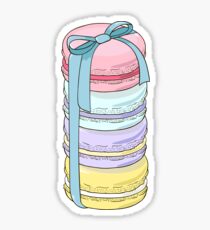 Macarons present. Sticker