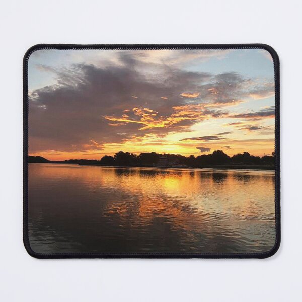 Item preview, Ohio River Orange Sunset designed and sold by CarynKeller.