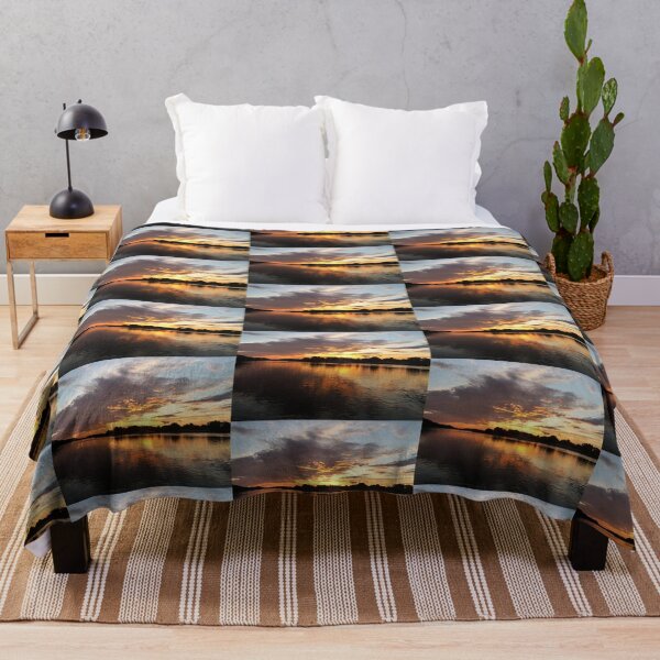 Item preview, Ohio River Orange Sunset designed and sold by CarynKeller.