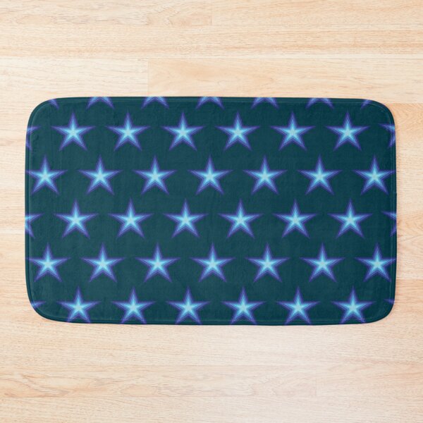 Item preview, Shades of Blue Stars designed and sold by burbankdesigns.