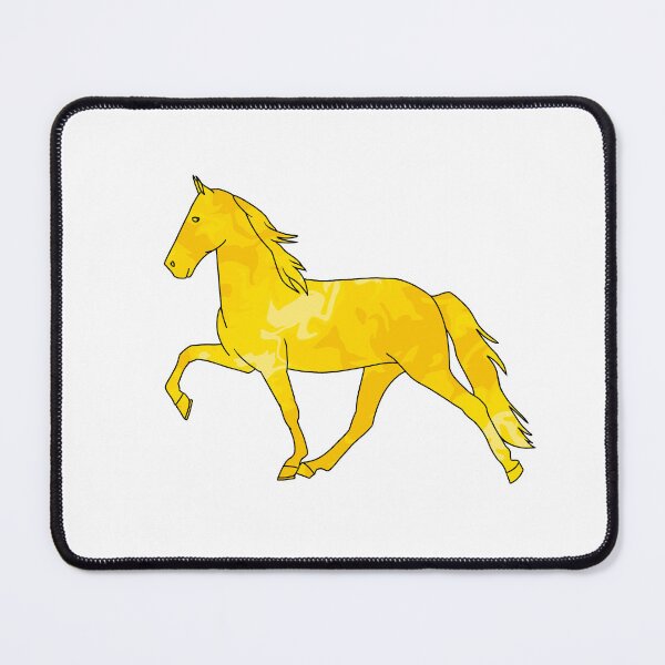 Item preview, Whirly Walking Horse Yellow designed and sold by theaadesigns.