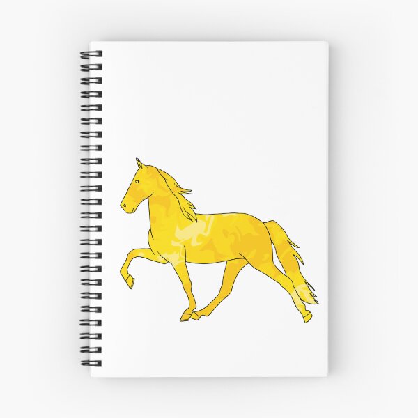 Item preview, Whirly Walking Horse Yellow designed and sold by theaadesigns.