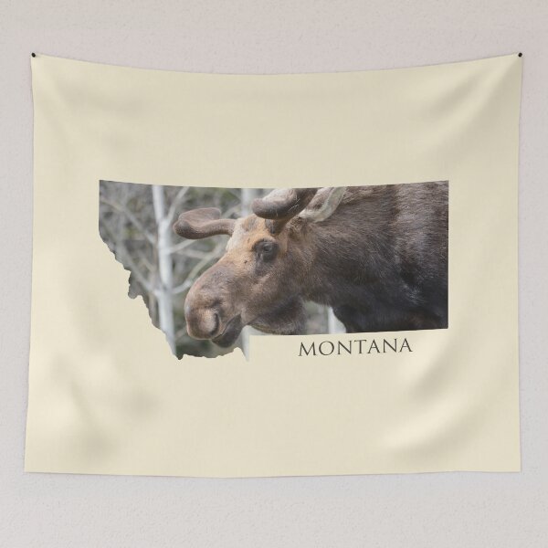 Item preview, Montana Moose designed and sold by Whisperingpeaks.