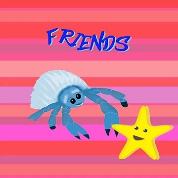 Artwork thumbnail, Friends by RoxanneG