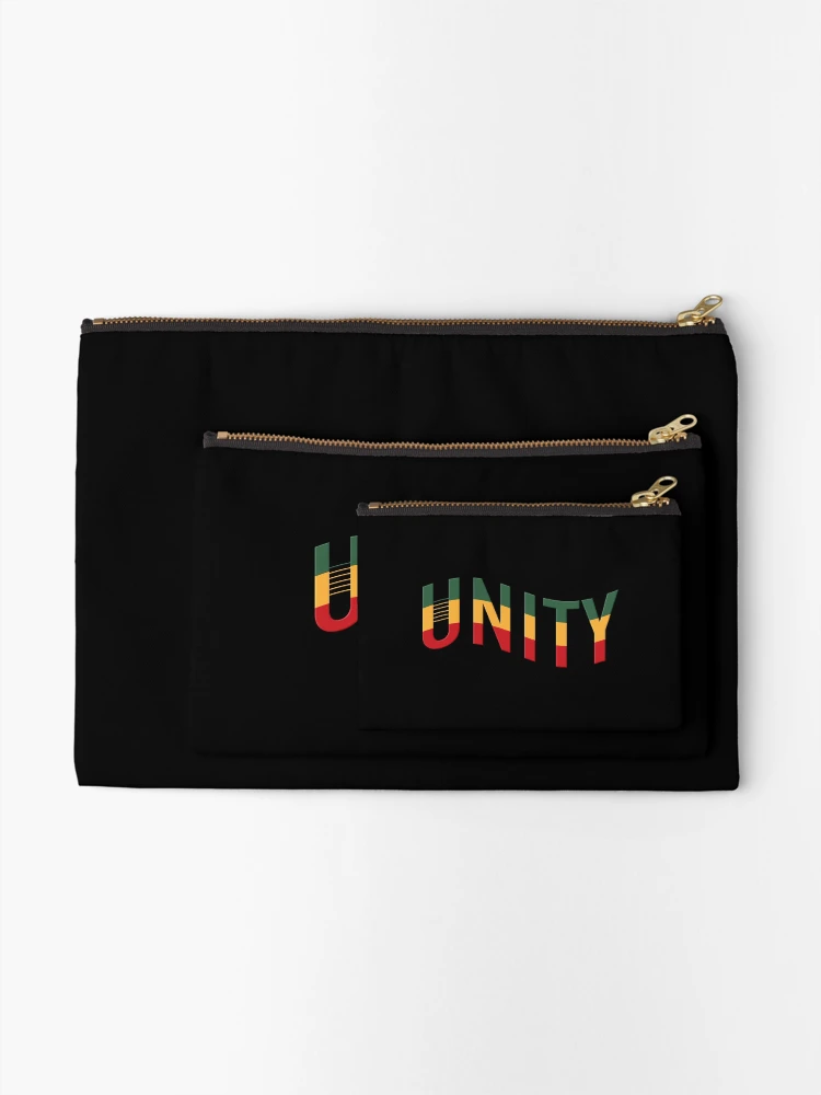 Thumbnail 2 of 4, Zipper Pouch, Reggae Rasta Unity Wave designed and sold by margner.