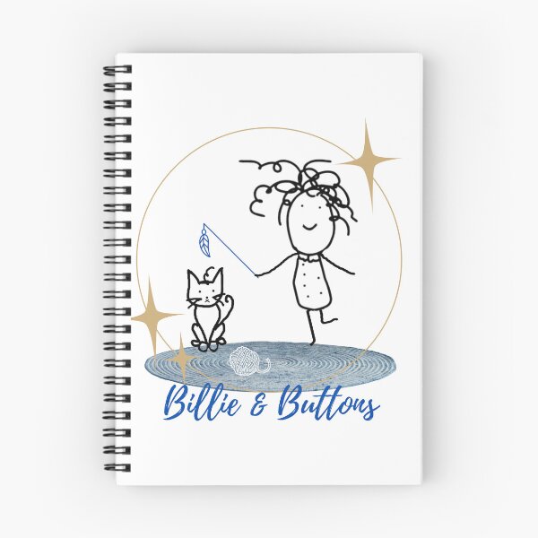 Item preview, Billie Boopot & Buttons her cat designed and sold by BillieBoopot.