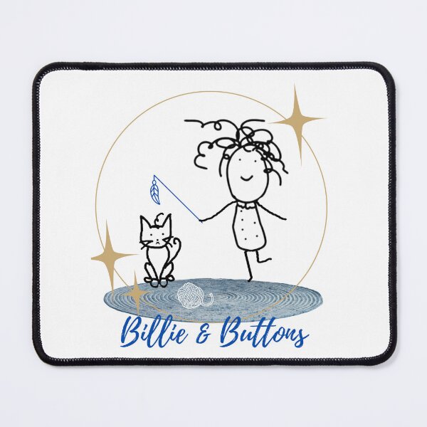 Item preview, Billie Boopot & Buttons her cat designed and sold by BillieBoopot.