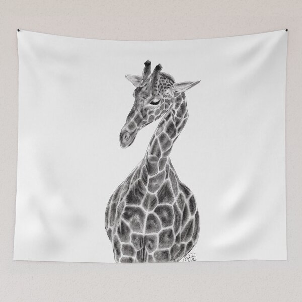 Item preview, questioning giraffe designed and sold by SylvieG18.