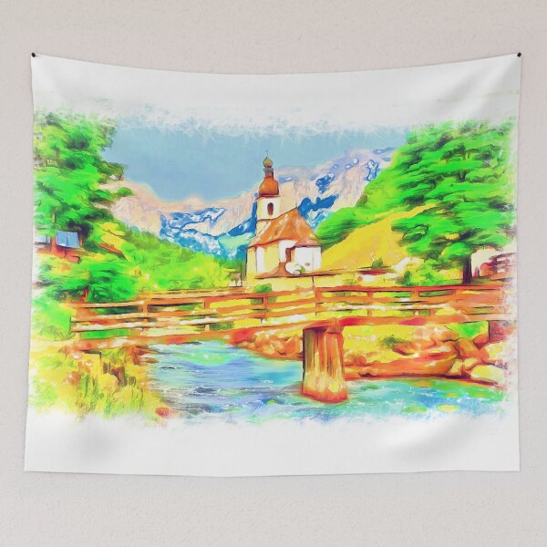 Item preview, Ramsau (Painting) designed and sold by cmphotographs.