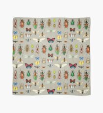 Pañuelo The Usual Suspects - Insects on grey - patrón de acuarelas por Cecca Designs