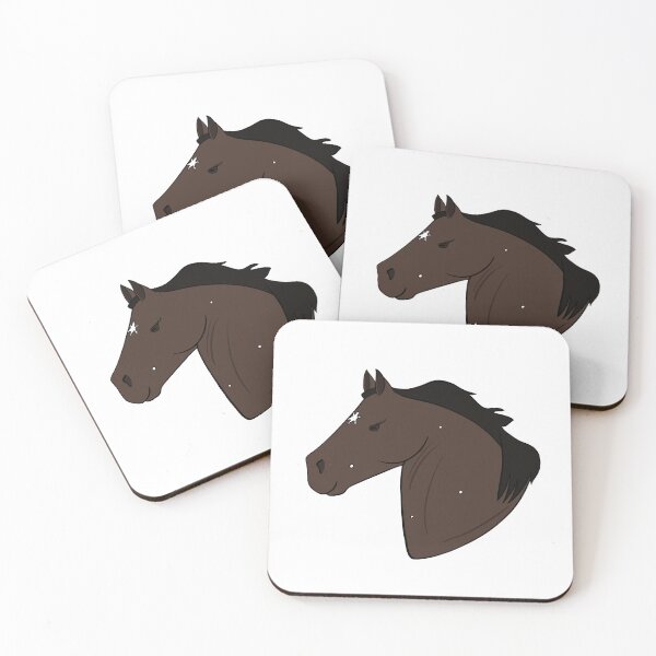 Item preview, Snowflake Horse Drawing designed and sold by theaadesigns.