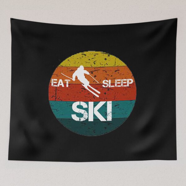 Item preview, Eat Sleep Ski Funny gifts designed and sold by rachidhaz.
