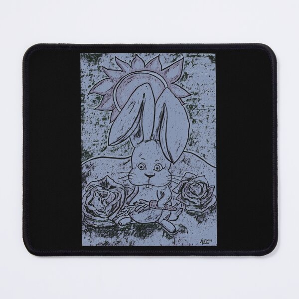 Item preview, Bunny with a carrot, edited watercolour drawing by MariDani Art designed and sold by MariDaniArt.