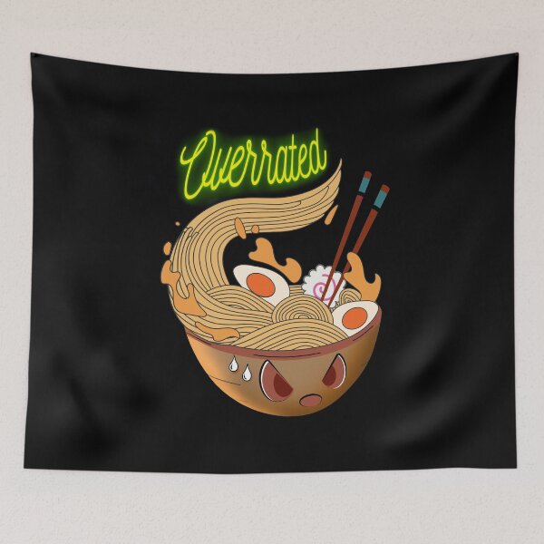 Item preview, Ramen is overrated. High in cholesterol, sodium, and calories. designed and sold by studiohfy.