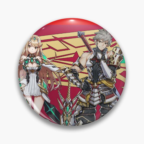 Item preview, Addam and Mythra (Xenoblade Chronicles 2: Returns The Golden Country) designed and sold by VelvetZone.