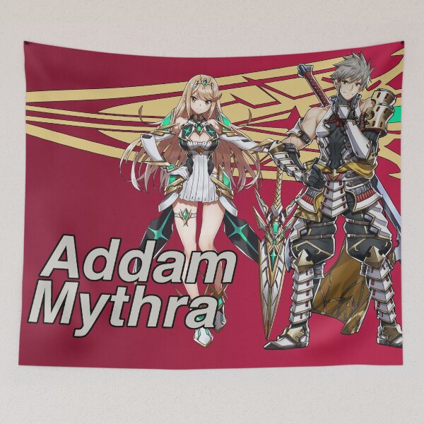 Item preview, Addam and Mythra (Xenoblade Chronicles 2: Returns The Golden Country) designed and sold by VelvetZone.