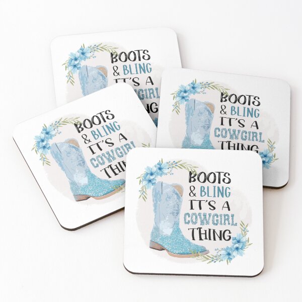 Item preview, Boots and Bling It's a Cowgirl Thing - Cute Tee Design Gift Idea for Cow Girls, Country Girls and Western Girls designed and sold by Prince - Bestseller ★★★★★.