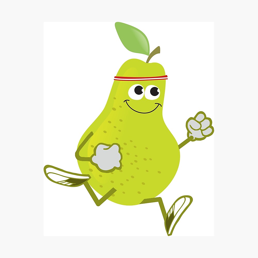 Awesome Running Pear