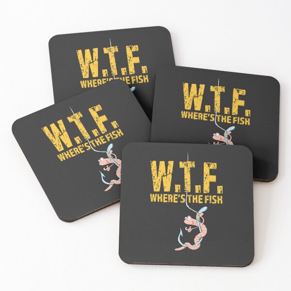 Item preview, WTF WHERE'S THE FISH? designed and sold by david parry.