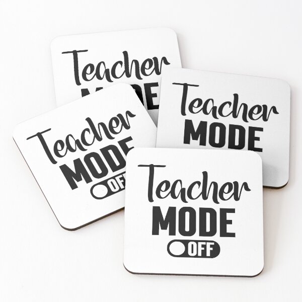 Item preview, Teacher Mode Off - Funny Teacher's Quote Design Idea for Teachers And Summer Vacation Tee Design designed and sold by Prince - Bestseller ★★★★★.