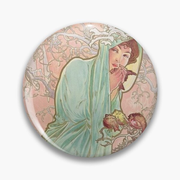 Artikelvorschau, Winter von Alphonse Mucha entworfen und verkauft von ArtHistoryLover.
