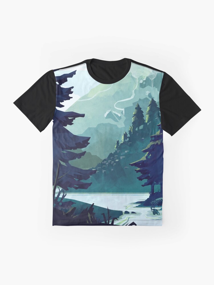 Thumbnail 4 von 5, Grafik T-Shirt,  Wälder designt und verkauft von MicaelaDawn.