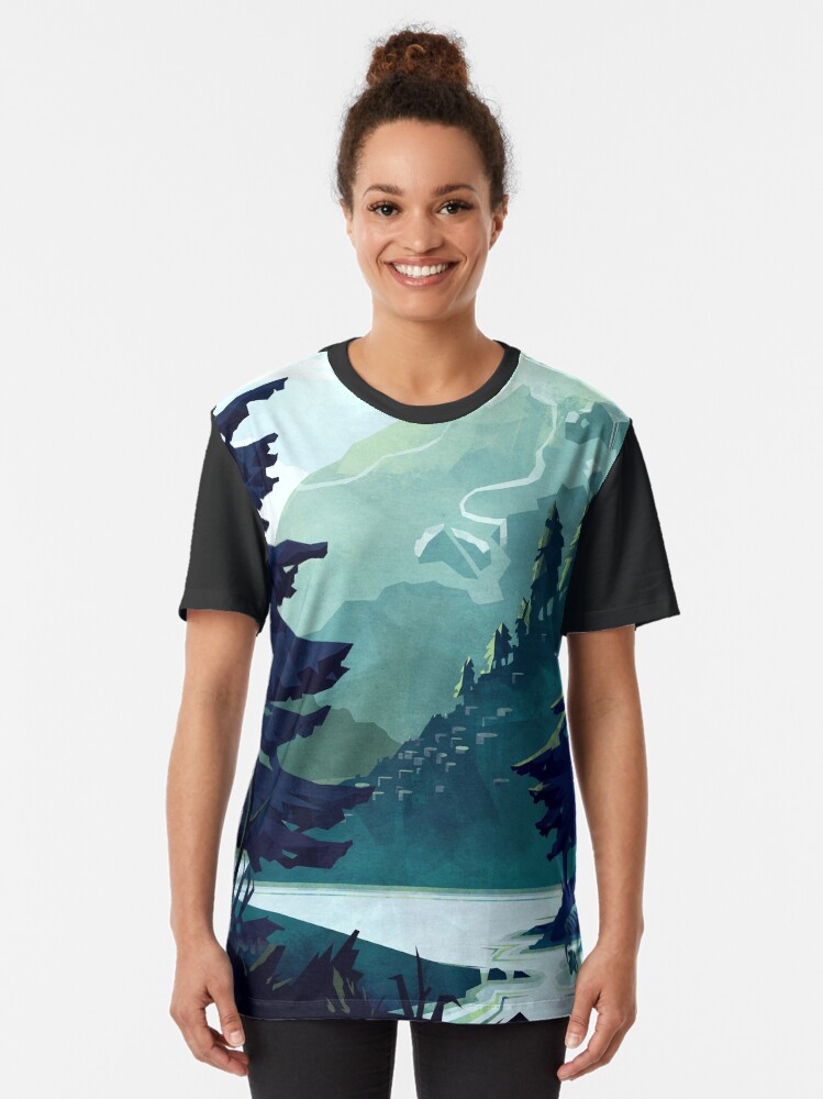 Thumbnail 2 von 5, Grafik T-Shirt,  Wälder designt und verkauft von MicaelaDawn.