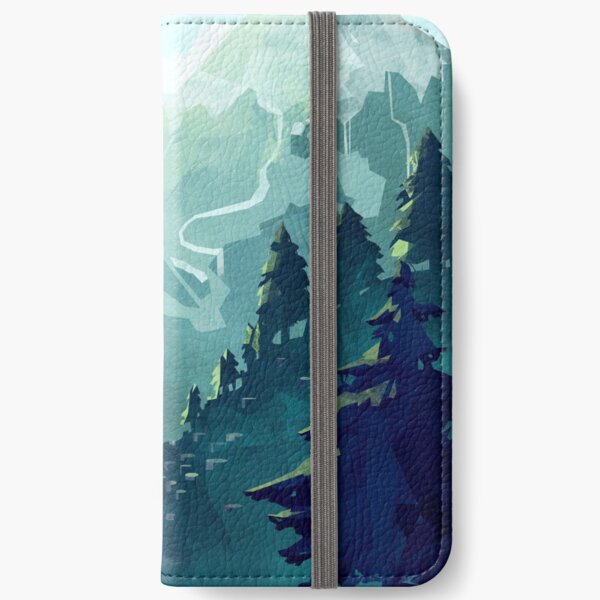 Canadian Mountain iPhone Wallet