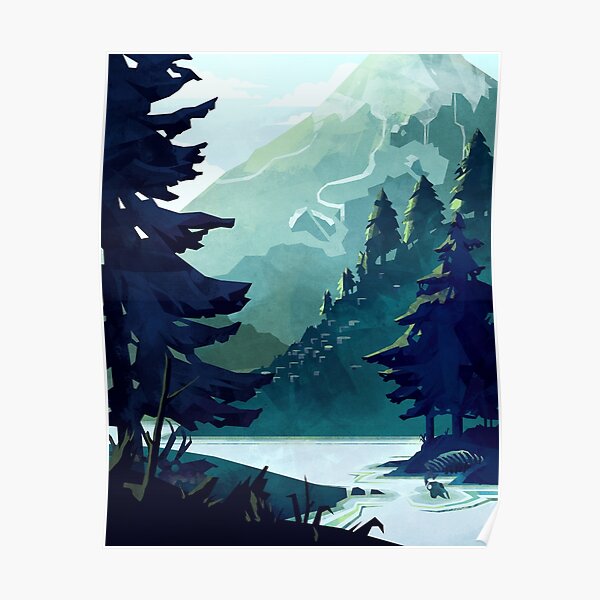 Canadian Mountain Poster