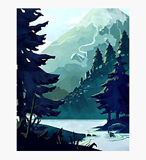 Canadian Mountain Photographic Print